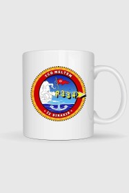 Resim Tcg Meltem P334 Tasarımlı Kupa Bardak Beyaz 