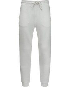 Resim Beyaz Regular Fit Yandan Cepli Pamuklu Eşofman Altı Beyaz027 