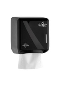 Resim Rulopak Mini Tekçek Tuvalet Kağıdı Dispenseri Siyah 