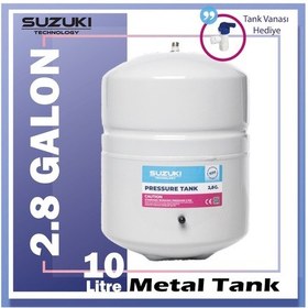 Resim Tüm Su Arıtma Cihazlarına Uyumlu 2,8 Galon (10 Lt) Metal Tank (554502599) 