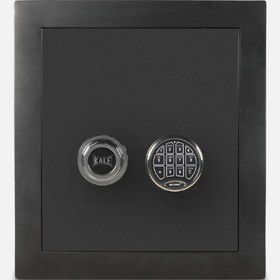 Resim Kale Kilit KK500 Yüksek Güvenlikli Siyah 45x40x50 cm Mekanik Para Kasası 