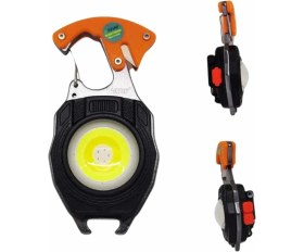 Resim No 35 Moda 7 Modlu Mini LED Lamba Anahtarlık USB Şarjlı Kamp Için Taşınabilir 