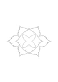 Resim Motifpiyer Desenli Tavan Göbekleri Dtg-30-290x207cm-2cm 
