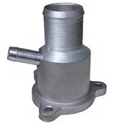 Resim Opar Termostat Yuvası Kapağı Metal R19 Megane Clio 1.4 1.6 8v K7m K7j Uyumlu 