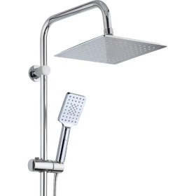 Resim İtimat 400D Delta Tepe Yağmur Başlığı ve Çok Fonksiyonlu El Başlıklı Robot Banyo ve Duş Seti 