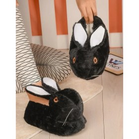 Resim Okanmed Hayvanlı H12 Tavşanlı Panduf Ev Içi Bot Panduf 