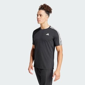 Resim adidas Own The Run 3-Stripes Erkek Tişört 