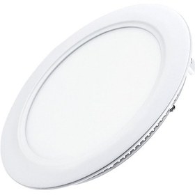 Resim Ack-ap01-01230 12 W Yuvarlak Sıva Altı Led Panel 6500k Beyaz Beyaz 