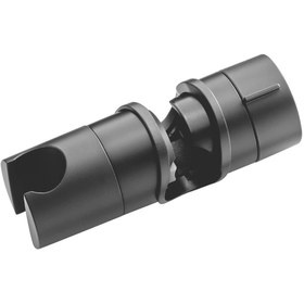 Resim Fause Ayarlanabilir Duş Başlığı Boru Gezeri Mafsal Sürgü Askısı Siyah KY101-B 