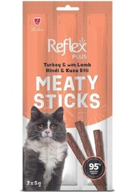 Resim Reflex Plus Kedi Ödül Stick Hindi & Kuzulu 3x5 Gr 