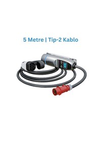 Resim Khons 3Faz 32A 22Kw Elektrikli Araç Şarj İstasyonu Cihazı 