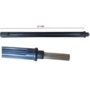 Resim Geçmeli Çay Kazanı Gösterge Borusu 22CM (Siyah) 