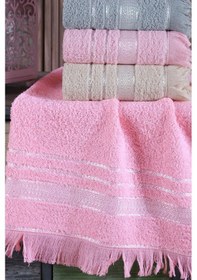 Resim Holly 3'lü El&yüz Havlu Seti Renkli 