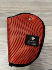 Resim BE ACTİVE Emniyet Kemeri Tutucu Hava Alan Terletmez Fileli Kumaş Çocuk Emniyet Kemeri Tutucu Somon Renk 