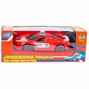 Resim Uzaktan Kumandalı 2 Fonksiyonlu Jandarma Aracı Kırmızı 