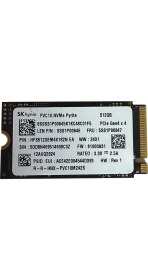 Resim SK Hynix PVC10 512GB 2242 M.2 NVMe SSD - OEM [KUTUSUZ] 