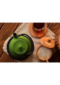 Resim Bambum Linden - Sümbül Döküm Demlik 300 Ml Fıstık Yeşili 