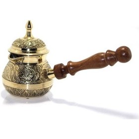 Resim Pirinç Cezve 5.25'' İnç Çok Renkli 