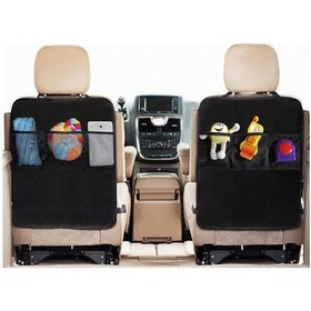 Resim Araba Koltuk Arkası Koruyucu Kılıf Fileli Cepli Organizer Diğer 