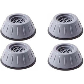 Resim Mucit Home 4'lü Çamaşır Makinesi Stoperi Gürültü - Titreşim - Beyaz Eşya - Mobilya Kayma Önleyici Ayak 