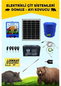 Resim Atlas Ekonomik Domuz Ayı Kovucu 5 Yıl Garanti 500mt Ömürlük Ürün No1 