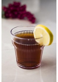 Resim Akrilik Şeffaf Tekli Kısa Bardak & Su Meşrubat Kahve Yanı Bardağı 300 Ml Cam Değildir Çok Renkli 