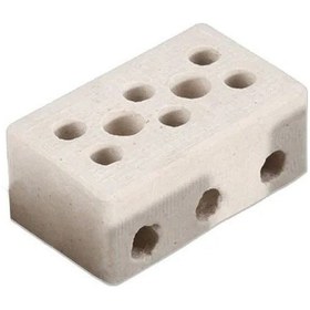 Resim 10 Adet Mutlusan No 2 3'lü Porselen Klemens 4-6 Mm2 