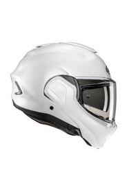 Resim HJC F100 Çene Açılır Motosiklet Kaskı Beyaz 