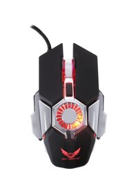 Resim MF Product Strike 0593 Kablolu Fanlı RGB Optik Oyuncu Mouse 