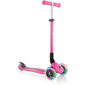 Resim Globber Primo Katlanabilir Lıghts - Çocuklar Için 3 Tekerlekli Işıklı Scooter-Pembe 