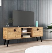 Resim ALONEX HOME Kaya Tv Ünitesi 140 Cm Modüler Tv Sehpası, Ekonomik Tv Sehpası, Dekoratif Tv Ünitesi 