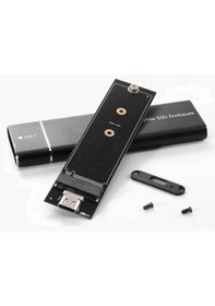 Resim USB 3.1 Type C To Pci-e Express Nvme SSD Taşınabilir Disk Kutusu 