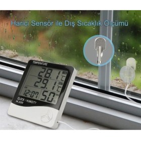 Resim Oem H220 Iç Ortam Nem ve Sıcaklık, Dış Ortam Sıcaklık Ölçer 