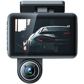 Resim Createtech Kamera Dash Cam 4k Şeffaf Araba Dikiz Aynası Kayıt Kamerası Geniş Açı Otomatik Video Kaydedici 