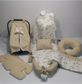Resim Balamira Vizon Ceylanlı 7 Parça Babynest Seti 