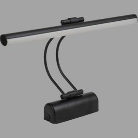 Resim Merwish 35 Cm Elektrikli 4000k Soft Beyaz Enerji Tasarruflu Flüt Led Aplik Banyo Tablo Çalışma Masası Duvar Sanat Eseri Ayna Dekoratif ve Modern Aydınlatma Gümüş (Krom) Renk (Antirasit) 