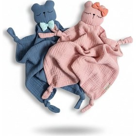 Resim Mumu Family El Yapımı Müslin Uyku Arkadaşı - Mavi 