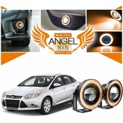 Resim Ford Focus 3 Uyumlu, Universal Mercekli Led Angel Sis Farı, 76mm Turuncu Renk (01) (Sts Oto Aksesuar) 
