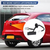 Resim Xuweiwei Kia Rio 2012-2017 1.6l Hatchback Bagaj Kolu Açma Butonu 81260-1w230 