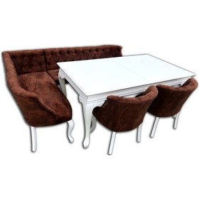 Resim Bengimobilya Köşe Takım Mutfak C Loca Model Metal Çelik Nikelaj Iskelet Kalite (380758465) 