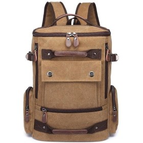 Resim Ctvyb1258-0007 Açık Kahverengi Unısex Sırt Çantası 