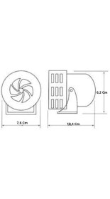 Resim Glorıous Motorlu Siren MS-190 220 Volt 