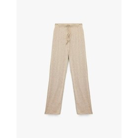 Resim Koton Rahat Kesim Viskon Karışımlı Beli Bağlamalı Kadın Eşofman Altı 6WLK40092MK (6WLK40092MK) 