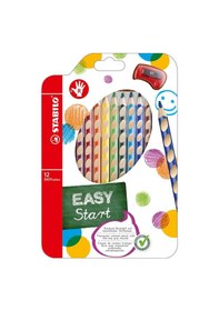 Resim Stabilo Easy Colors Kuru Boya Kalemi 12 Renk Sağ El 332/12 
