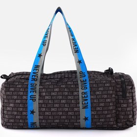 Resim ICONE BAG Kız Çocuk Yıldız Baskılı Spor Çanta, Yan Cepli Spor Çanta, Fermuarlı Detaylı Çocuk Spor Çanta, Siyah 