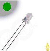 Resim 5Mm Yeşil Mum Led 