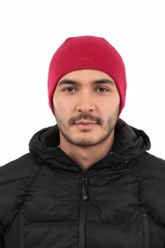 Resim Slazenger Bent Sıcak Polar Bere Beanie Unisex Kırmızı 