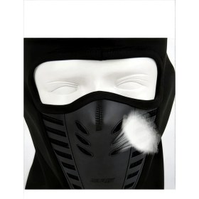 Resim Uniquetrenders Unisex Rüzgar Geçirmez Içi Termal Polar Kayak Maskesi Bisikletçi Maskesi Motorcu Maskesi 