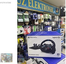 Resim Logitech G29 Direksiyon Seti Ps5/Ps4/Ps3/PC(VİTES YOK) 