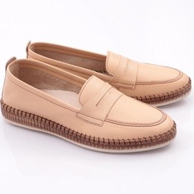Resim Dgn P52 Kadin Loafer P52-1512-R0152 Bej 